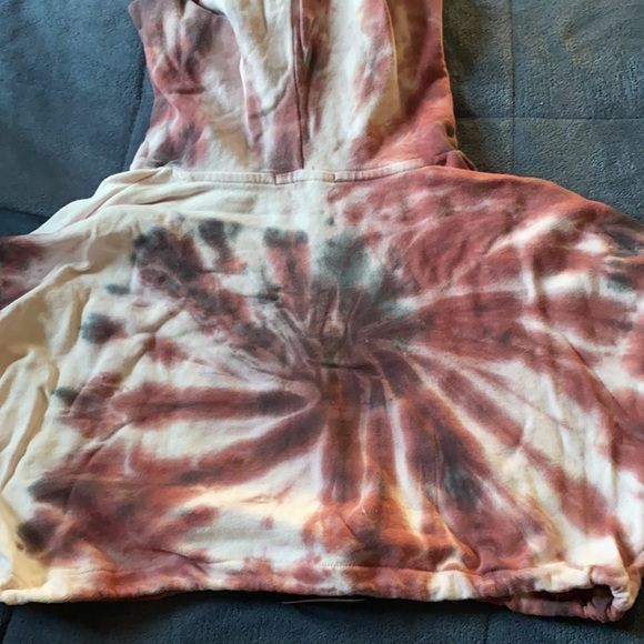 Forever 21 Cropped Half Zip Hoodie - Picture 3 of 3